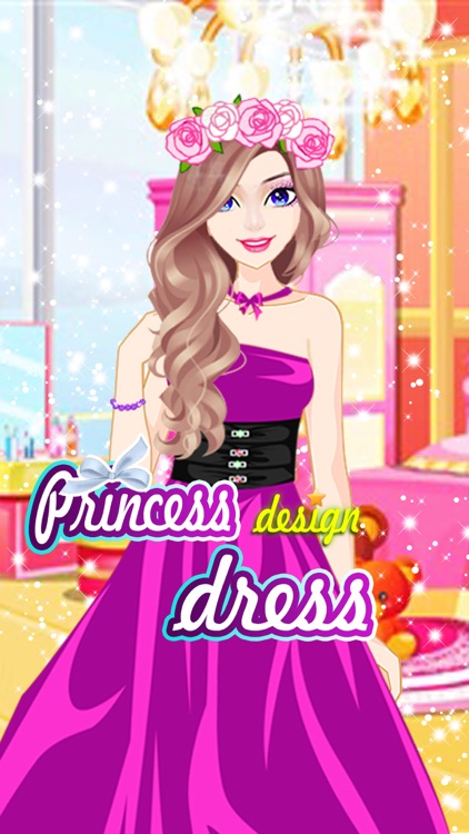 Princess dress design - Makeup game for kids