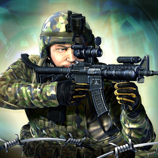 Deadly Sniper Shooting  Frontline Army Attack Icon