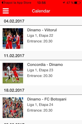 FC Dinamo Bucuresti Oficial screenshot 2