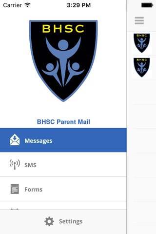 BHSC Parent Mail (CH63 2PS) screenshot 2