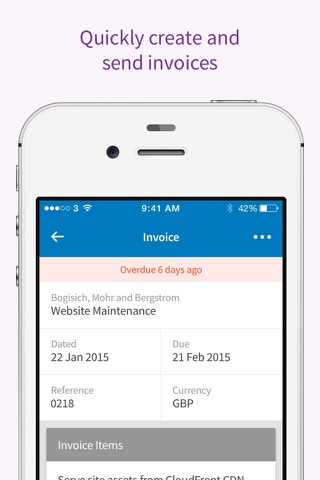 FreeAgent Mobile Accounting screenshot 4