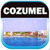 Cozumel Island Offline Travel Map Guide