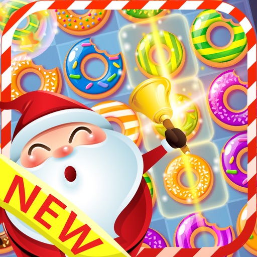 Donut dazzle jam - Fairy cakes for puzzle mania icon