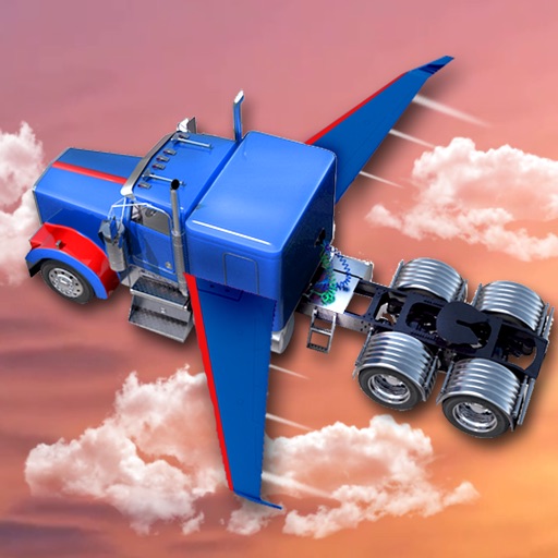 Free Flying Jet Truck Simulator: Transformer Car Icon