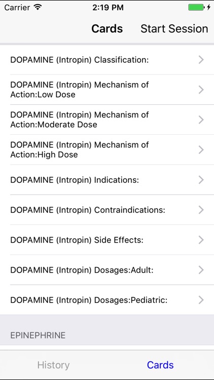 EMS Flashcards - Paramedic Drug List
