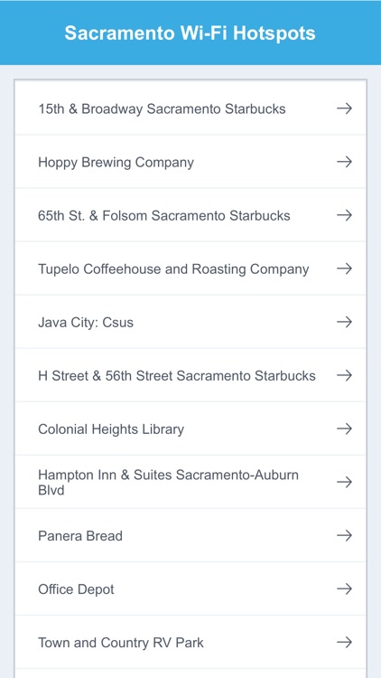 Sacramento Wifi Hotspots