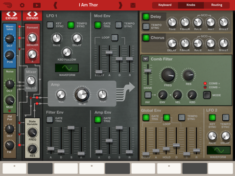 Thor Polysonic Synthesizer screenshot 2