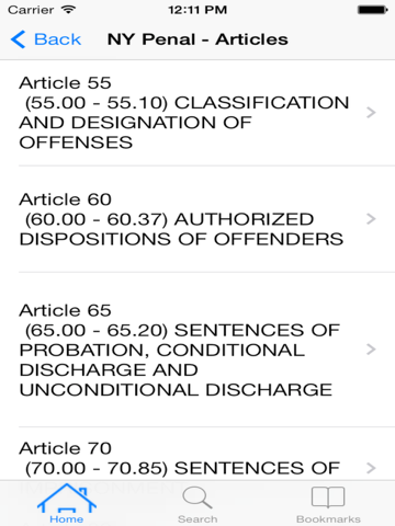 NY Penal Code screenshot 2