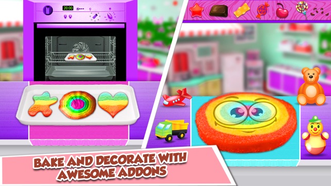 Rainbow Cookie Maker - Rainbow Desserts Cookies(圖3)-速報App