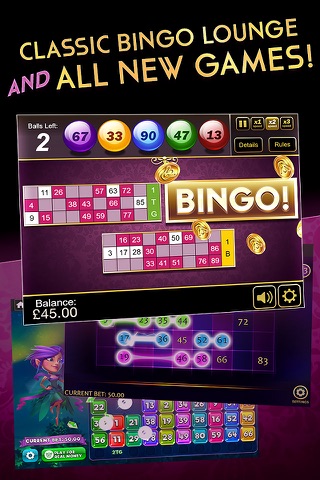 Bingo Lounge 2 - Real Money UK Gambling Casino screenshot 2
