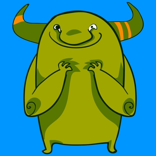 Marvin the Monster Stickers - Ogre emojies!