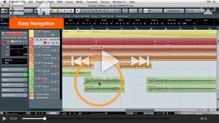 Course For Cubase 6: Exploring the Fundamentals screenshot-3