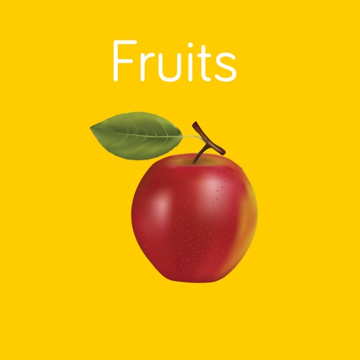 Fruits  Flashcard for babies and preschool iOS App