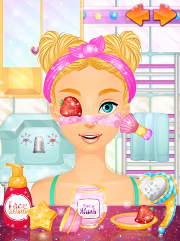 Cheerleader Makeover: Makeup & Dress Up Girl Games screenshot 2