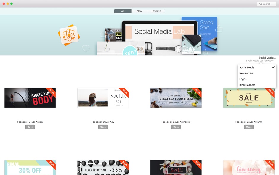 Social media lab 1 2 – templates for apple pages printable
