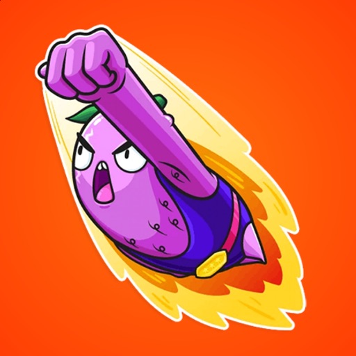 Vegetables Superheroes Stickers icon