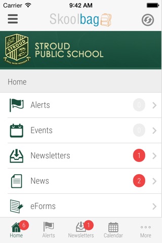 Stroud Public School - Skoolbag screenshot 2