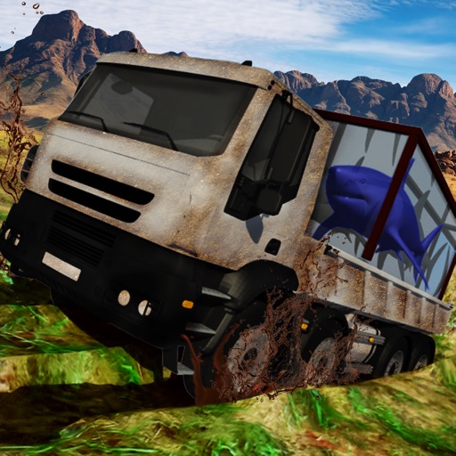 Truck with Shark Simulator 3D iOS App