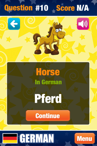 Learn German Words and Pronunciation screenshot 3