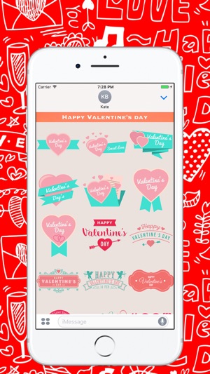 Saint Valentine’s Day - Stickers for iMessage(圖1)-速報App