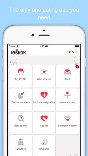 Ieskok - Dating App for Singles(圖1)-速報App