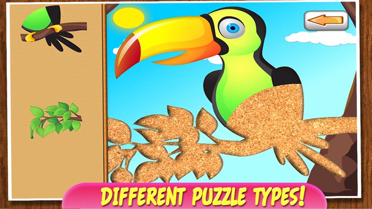 Animal Puzzle for Kids - Preschool Learning Games