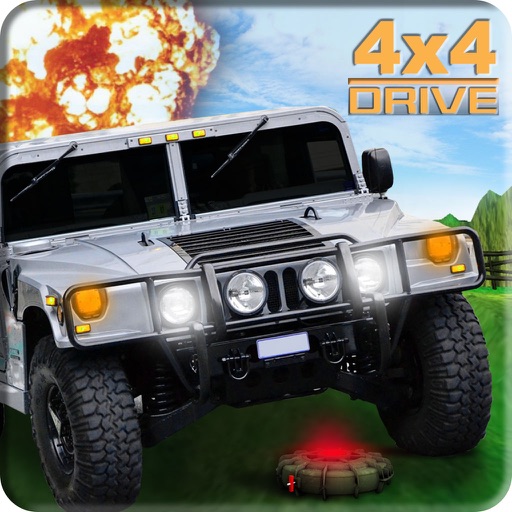 Real Jeep Driver Landmine Off Road Driving game Icon