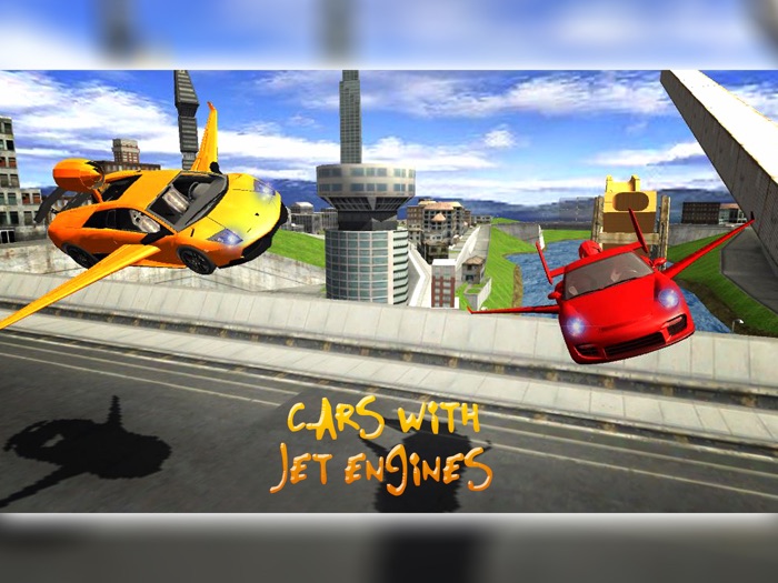 Flying Jet Cars Extreme Supercars Robots