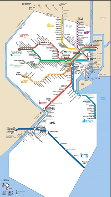 nj transit train map