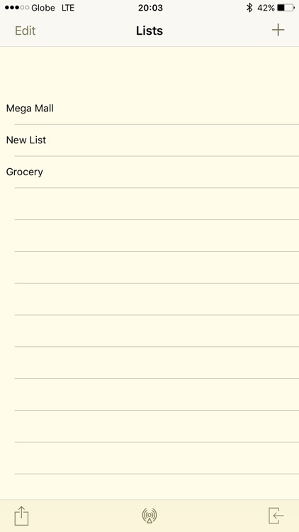 Tiny Shopping List screenshot-0
