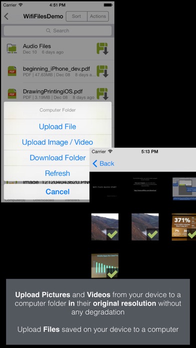 WiFi Files Screenshot 2