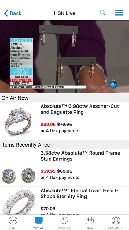 HSN for iPhone
