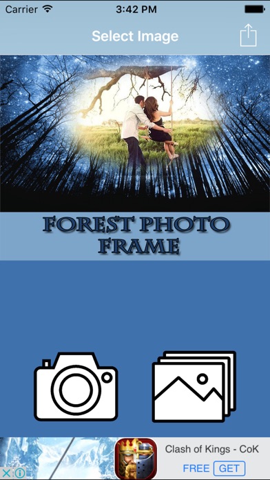 How to cancel & delete Forest And Nature Photo Collage Frame from iphone & ipad 1