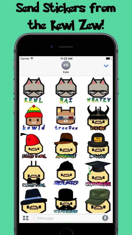 KewlZew - Animal Stickers & Emoji