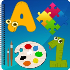 Activities of Preschool Kids Learning and Educational Games