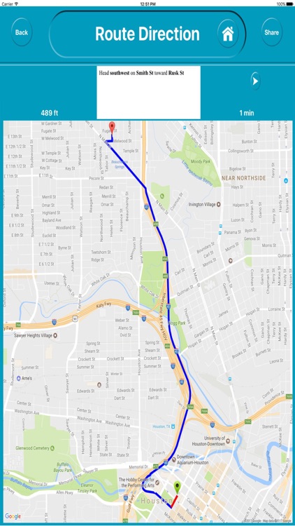 Houston TX  Offline City Maps Navigation screenshot-4