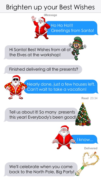 Christmas and New Year Stickers screenshot-3