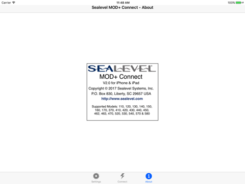 Sealevel MOD+ Connect screenshot 3
