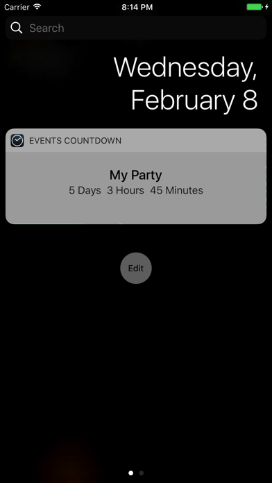 Easy Events Countdown Screenshot 3