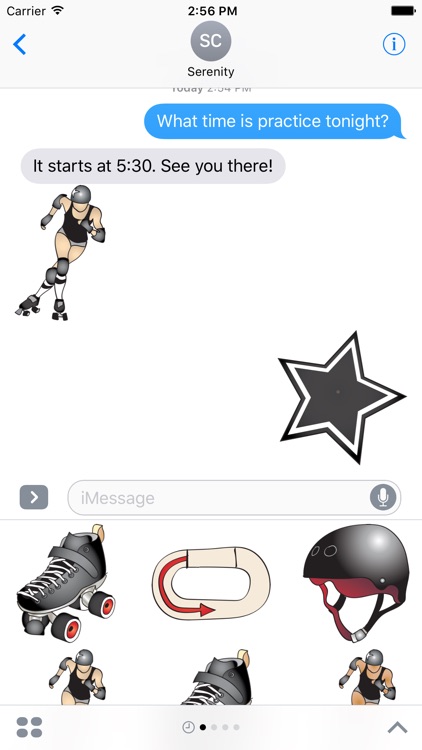 Roller Derby Stickers screenshot-3