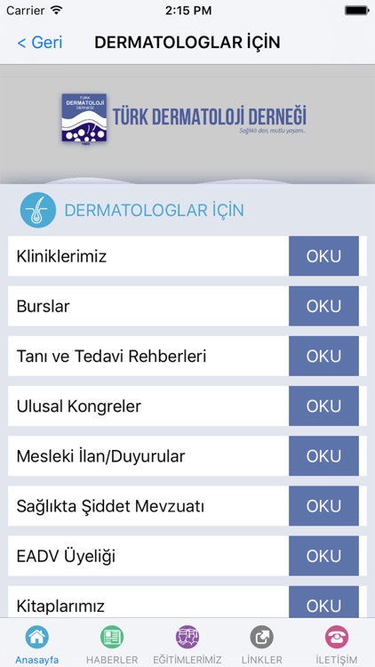 Türk Dermatoloji Derneği screenshot-3