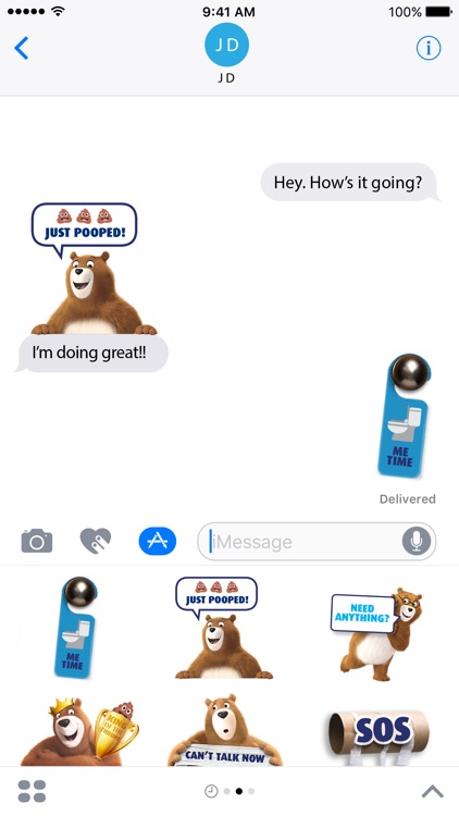 Charmin Pooptastic Stickers screenshot-3