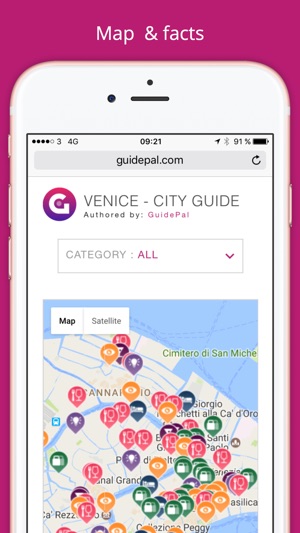 Venice City Travel Guide - GuidePal(圖4)-速報App