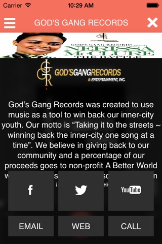 God's Gang Records & Ent. screenshot 3