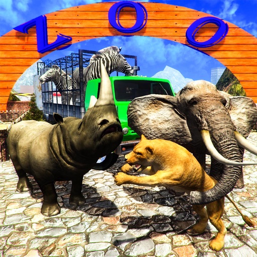 Offroad Safari Zoo Wild Animal Transport Truck Sim iOS App