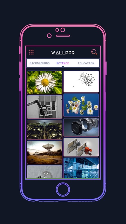 WALLPPR - High resolution HD wallpapers for iphone