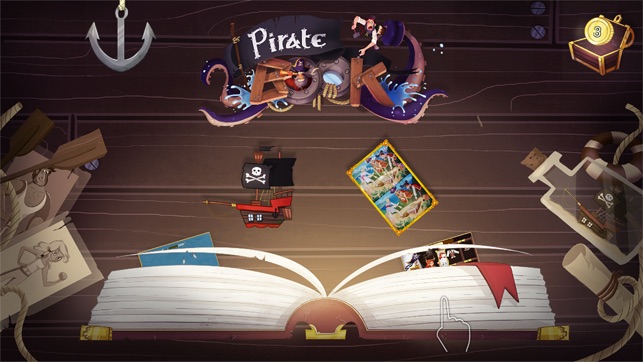 Pirate Book - Mini Games Party(圖1)-速報App