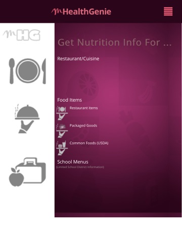 mHealthGenie - Nutrition App screenshot 3