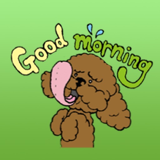 Toy Poodle So Cute Puppy Sticker