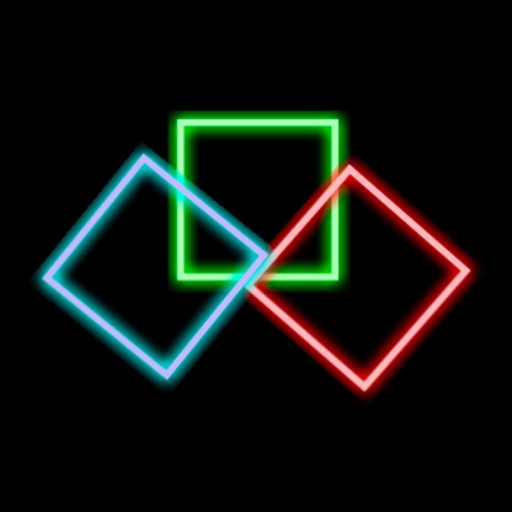 Neon Boxes Icon
